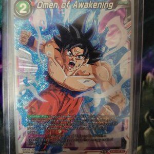 Omen of Awakening, Etched Foil, Expansion Card, Extra Card, Dragon Ball Super